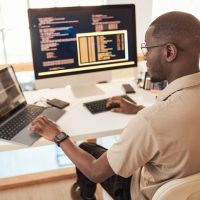 Devops engineer ensuring that systems are safe and secure against cybersecurity threats